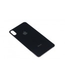 Capac Baterie Apple iPhone X Negru, cu gaura pentru camera mica