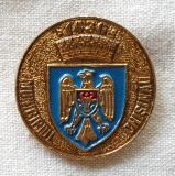 Insigna heraldica stema Municipiul Chisinau - Rara