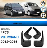 Aparatori noroi compatibile Mercedes Vito / Viano 2012-2015 Cod: MUD1150/ CH-4