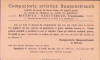 HST A2164 Reclamă Compactoria artistică Raupenstrauch Bistrița 1913