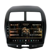 Cumpara ieftin Navigatie Mitsubishi ASX Peugeot 4008 (2010-2018), Android 13, A-Octacore 4GB RAM + 64GB ROM, 10.1 Inch - AD-BGA10004+AD-BGRKIT267