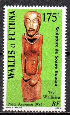 Wallis &amp;amp; Futuna 1984, Arta, serie neuzata, MNH foto