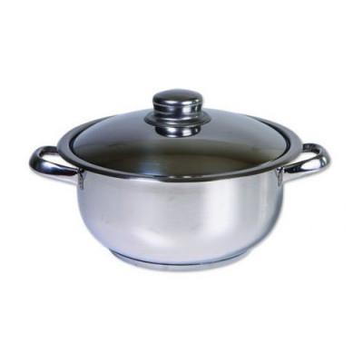 Oala inox cu capac ZLN-7284, COCINERA,diametru 30 cm,capacitate 12 L foto