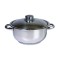 Oala Zilan ZLN-7260 inox cu capac diametru 26 cm, capacitate 8 L