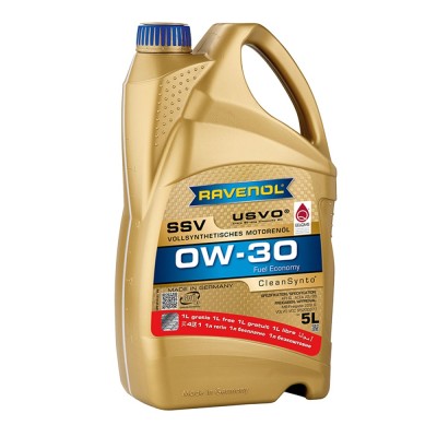 Ulei Ravenol SSV FE USVO 0W30 5 litri (4+1 gratis) foto