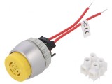 Semnalizator acustic 22mm 230VAC
