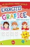 Cumpara ieftin Ma pregatesc pentru scoala! Exercitii grafice 5-6 ani