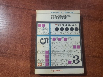 Probleme celebre de Florica T.Campan foto