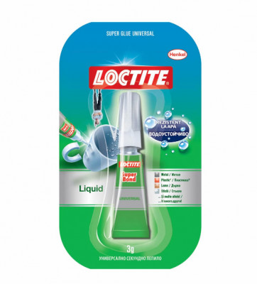 Adeziv universal Loctite Super Bond 3 g foto