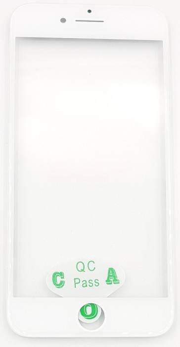 Geam cu Rama + OCA iPhone 8 WHITE