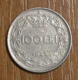 100 lei 1943, Mihai I, Rom&acirc;nia