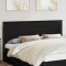 vidaXL Tăblie cap cu headboard Stejar Negru 180 cm Lemn compozit 887426