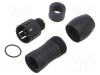 Conector circular BINDER 720 tată 5 pini 125V 5A IP67 aurit