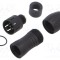Conector circular BINDER 720 tată 5 pini 125V 5A IP67 aurit