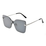 Ochelari de soare ALDO negri, ROMASHIN 001, din metal