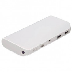 Acumulator extern Hama 137422 Pipe 13000 mAh White / Gray foto