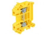 Conector Șină Galben 0,5-6mm2 TS35