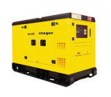 Generator curent diesel insonorizat-monofazat Stager YDY10S, 4 Timpi, 9.0KVA, 50HZ