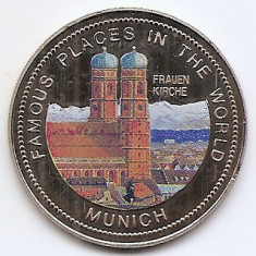 Uganda 1000 Shillings 1994 - (Munich) , Proof, 38 mm KM-49 aUNC