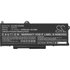 Baterie compatibila Laptop, Dell, Precision 3571, P104F, P104F007, P104F008, GRT01, CS-DEL543NB, 15.2V, 4000mah, 60.8Wh