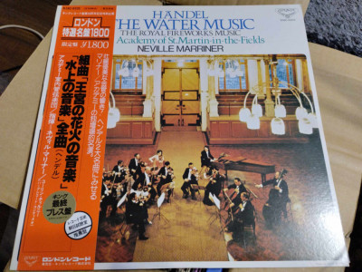 Vinil &amp;quot;Japan Press&amp;quot; Handel &amp;ndash; Music For The Royal Fireworks / Water Music (NM) foto