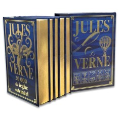 Jules Verne: Pachet&nbsp;de 5&nbsp;Carti in Cutie Speciala - Editie de colectie