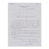 Regele Carol al II-lea, scrisoare expediată soților Buarque de Macedo, 20 aprilie 1947