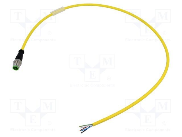 Cablu M12 5 pini drept 0,6m pentru senzori și automatizări MURRELEKTRONIK IP67
