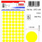 Etichete Autoadezive Color, D16 Mm, 240 Buc/set, Tanex - Galben