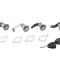 Set yale usa Renault Master 2 1998-2010, Opel Movano 1998-2010set 4 Buc. Contine 2 Chei, NTY EZC-RE-025