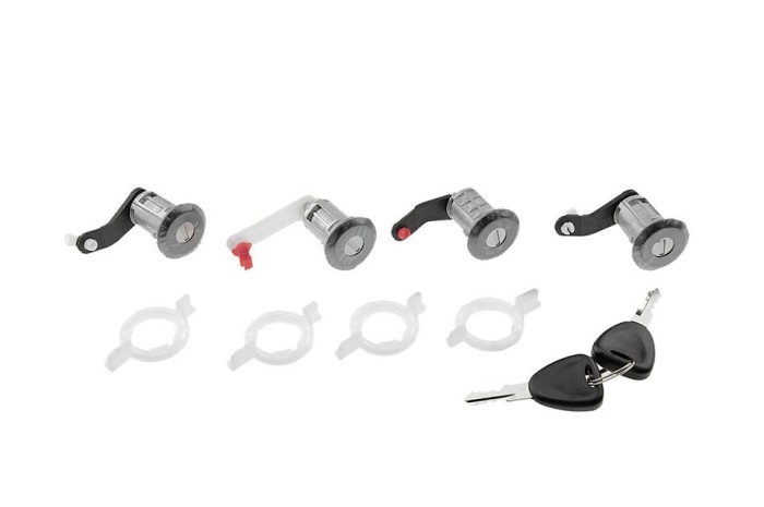 Set yale usa Renault Master 2 1998-2010, Opel Movano 1998-2010set 4 Buc. Contine 2 Chei, NTY EZC-RE-025