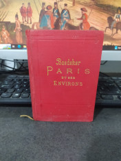 Baedeker, Paris et ses Environs, autograf General G. Pangrati, Leipzig 1924, 071 foto