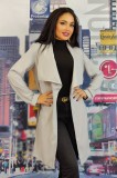 Cumpara ieftin C461RR-18 Trench midi cu cordon in talie