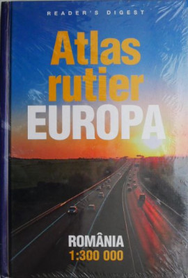 Atlas rutier Europa foto