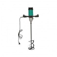 Mixer, malaxor electric cu amestecator 1400W pentru vopsea, mortar, adeziv Hoteche