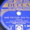 PLACA GRAMOFON GONE FOR EVER - SLOW FOX -TROT LULLABY OF THE LEAVES