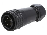 Mufă SA20 Tată 5 Pin IP67 10A 500V
