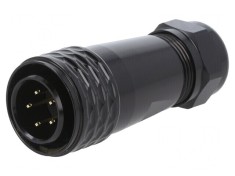 Mufă SA20 Tată 5 Pin IP67 10A 500V