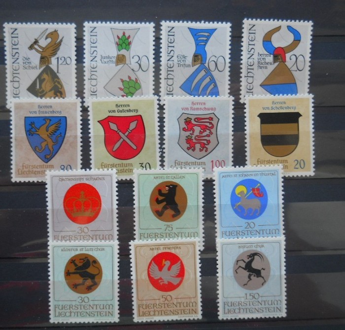 SERII LIECHTENSTEIN BLAZOANE