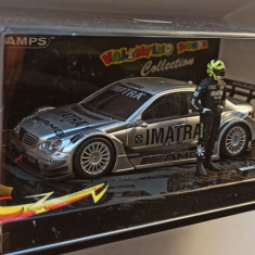 Macheta Mercedes C-Class DTM 2006 + figurina Valentino Rossi - Minichamps 1/43