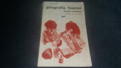 JOSUE DE CASTRO - GEOGRAFIA FOAMEI 1965 foto