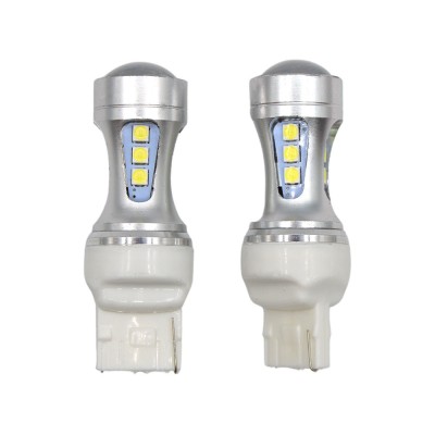 Set 2 x Becuri auto LED SMD, Canbus, T20 foto