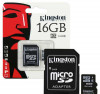 Kingston Micro SD, 16GB, Class 4