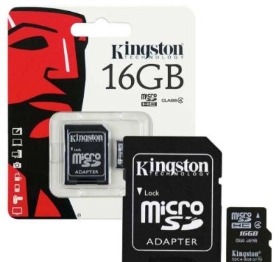 Kingston Micro SD, 16GB, Class 4 foto