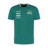 Aston Martin tricou de bărbați official Teamline Replica green F1 Team 2025 - L