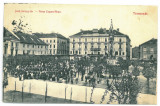 5313 - TIMISOARA, Market, Romania - old postcard - used - 1908, Circulata, Printata