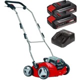 Einhell GE-SC 35/1 Li PXC + Twinpack CB + 4514095 - Scarificator 350 mm + Set 2 acumulatori si incarcator Li-Ion 18 V 2.5 Ah