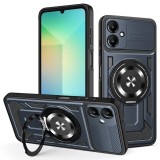 Husa Samsung Galaxy A06 Albastru, MagSafe, Stand Aluminiu, TPU Policarbonat RuggedCam