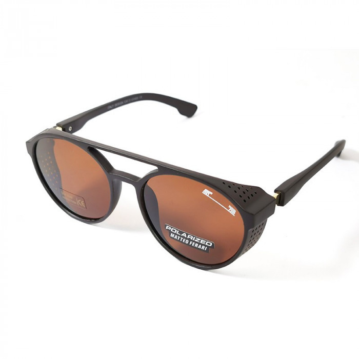 Ochelari de soare Unisex Matteo Ferari MFJH-003BB Maro / Negru