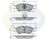 Set placute frana,frana disc DAEWOO CIELO limuzina (KLETN) (1995 - 2008) COMLINE CBP01007